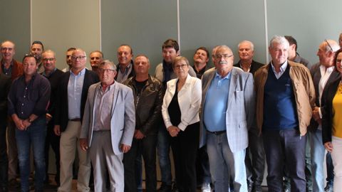 Le nouveau conseil d’administration formé à la suite de la fusion de la CAPL et de Terroirs du Sud, présidé par Jacques Hilaire (au premier rang, troisième en partant de la gauche).